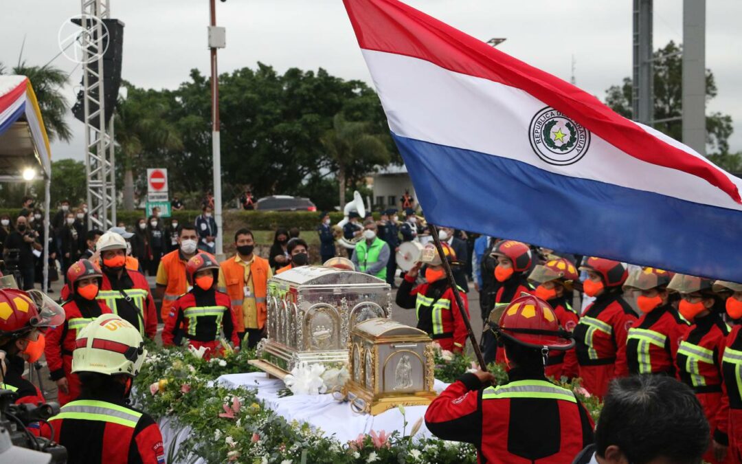 Calurosa acogida a Chiquitunga