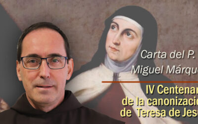 Carta del P. Miguel Márquez, Superior General