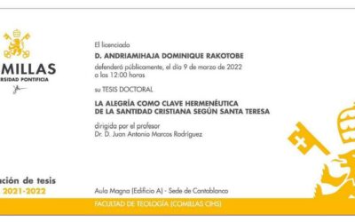 Defensa de  la tesis de Dominique