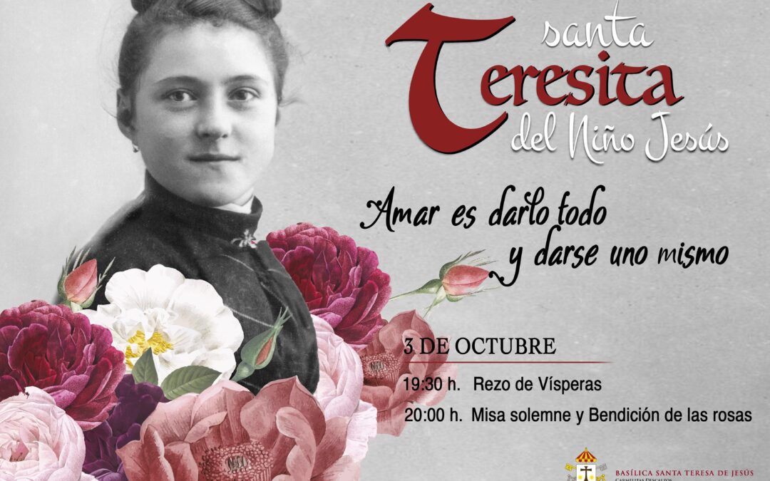 Ávila rinde tributo a santa Teresita