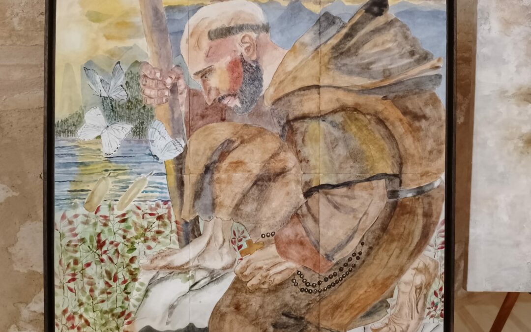 Primer concurso de pintura mística en Caravaca de la Cruz