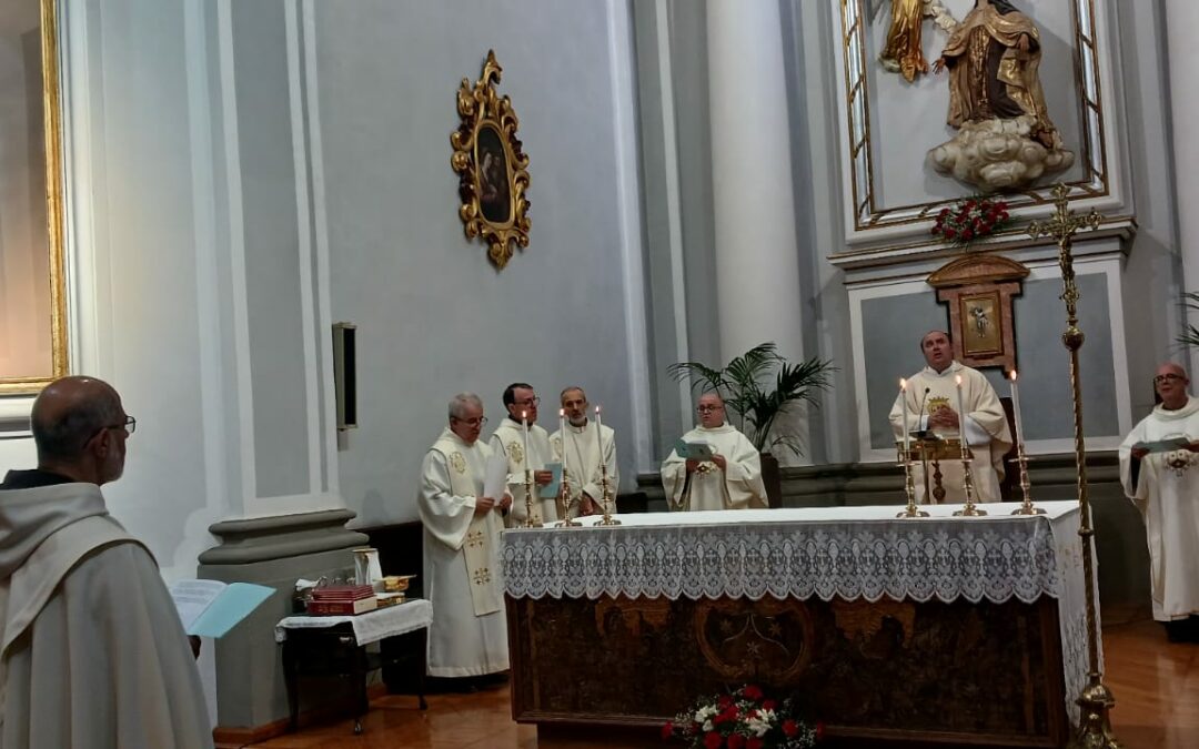 Profesión religiosa en el Desierto de las Palmas