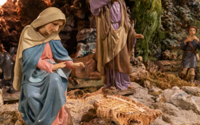 Benedicció del pessebre parroquial d’Oviedo
