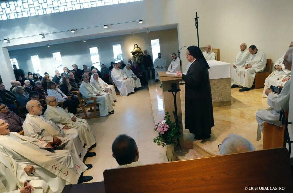 Comiat de les Mares Carmelites Descalces de Terrassa