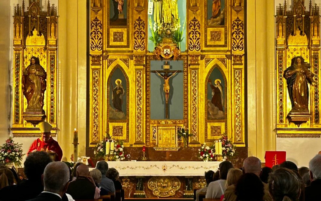 Aniversario de la beatificación María Sagrario de San Luis Gonzaga