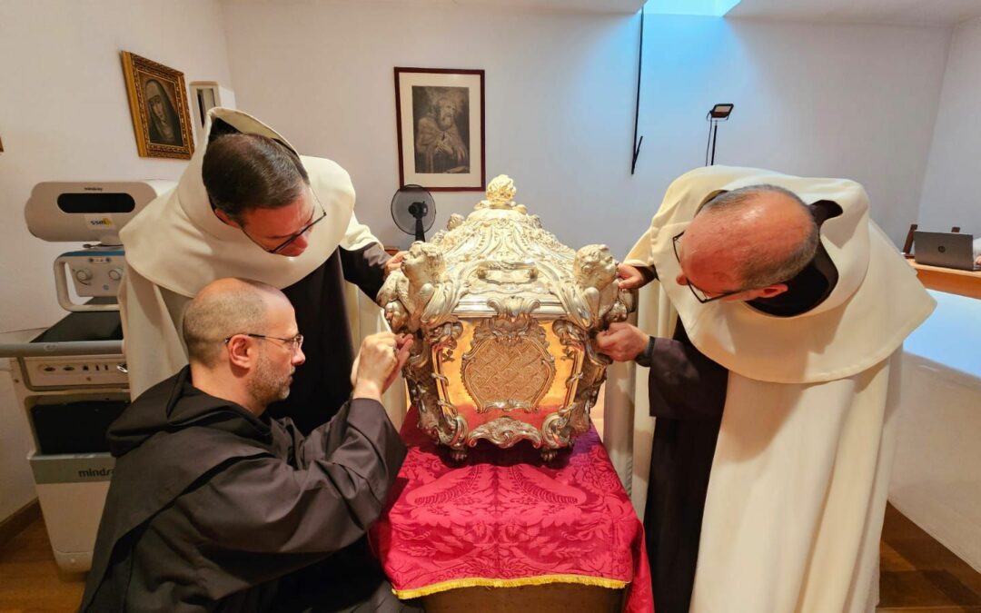 El cos de santa Teresa de Jesús conserva el mateix aspecte visual de 1914