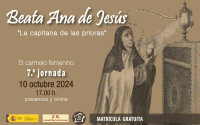 Jornada online sobre Ana de Jesús