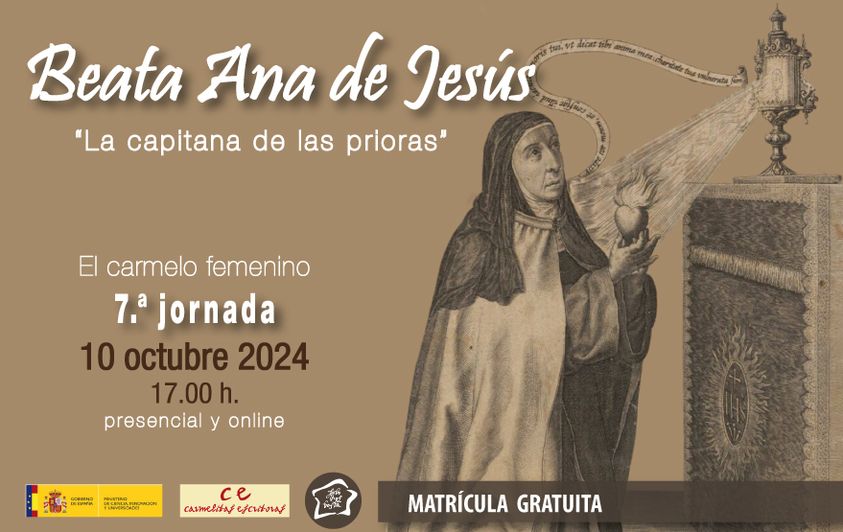 Jornada online sobre Ana de Jesús