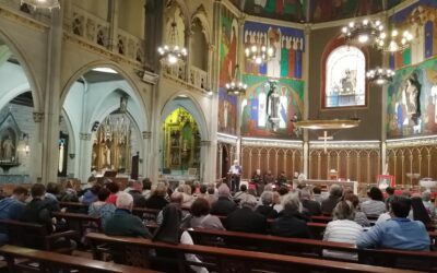 VISITA A BADALONA DE LA ASAMBLEA DEL CARMELO MISIONERO SEGLAR