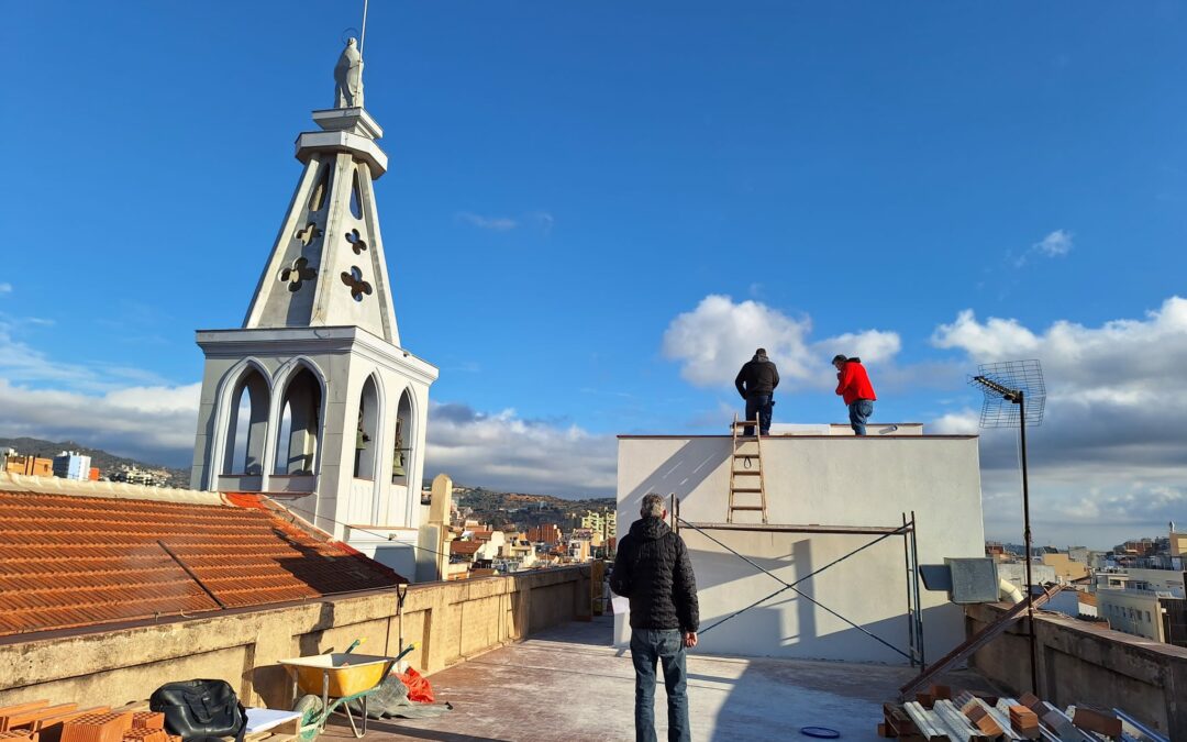 Finalitzen les obres de reforma del convent de Badalona