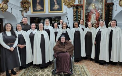 Presa d’hàbit en el Carmel de Badajoz