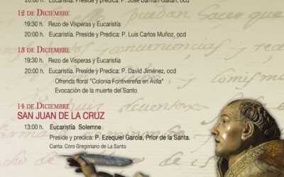 Tridu en honor de sant Joan de la Creu a Àvila