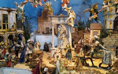 Inaugurat el pessebre napolità del Santo Ángel de Sevilla