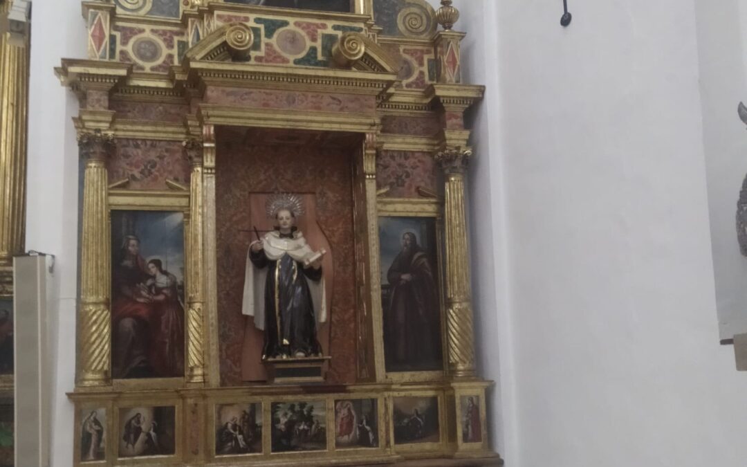Restaurado el retablo de San Juan de la Cruz en el convento de las Carmelitas de Toro