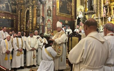 Fra José Carlos de la Verge del Carme, ordenat sacerdot a Còrdova