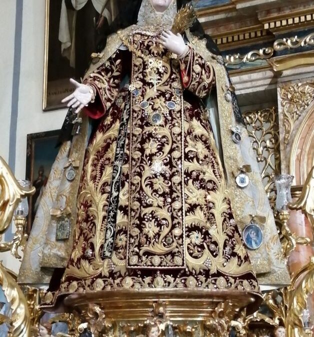 TERESA VOLVERÁ A SALIR EN EL CORPUS CON MOTIVO DE LOS 450 AÑOS DE SU PRESENCIA EN SEVILLA