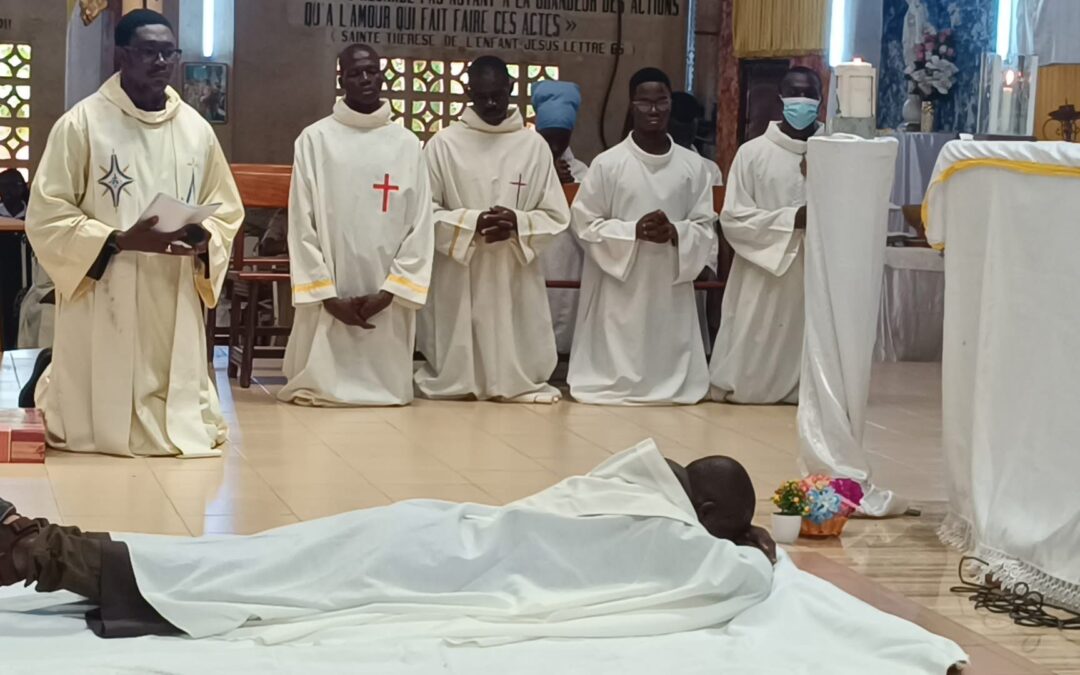 Profesión solemne de Celestine de Jesús