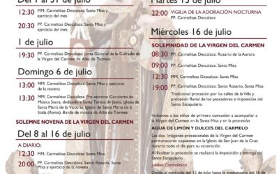 Alba de Tormes celebra el mes de la Mare de Déu del Carme: fe, devoció i tradició