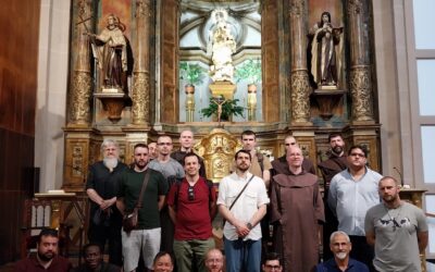 Els carmelites del segon noviciat visiten Baeza en clau santjoanista