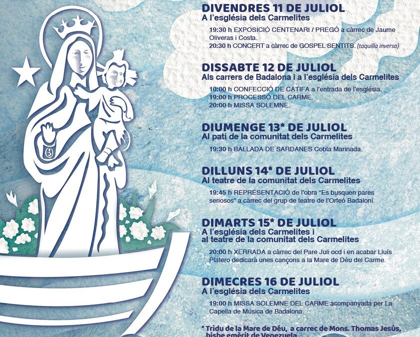 Badalona celebra con alegría las Fiestas del Carmen 2025