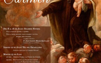 Àvila celebra les festes en honor de la Mare de Déu del Carme a la Basílica de Santa Teresa de Jesús