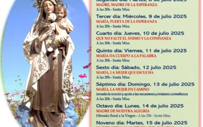 La Parròquia del Carme de Vigo es prepara per a la Novena i Solemnitat de la Mare de Déu del Carme 2025