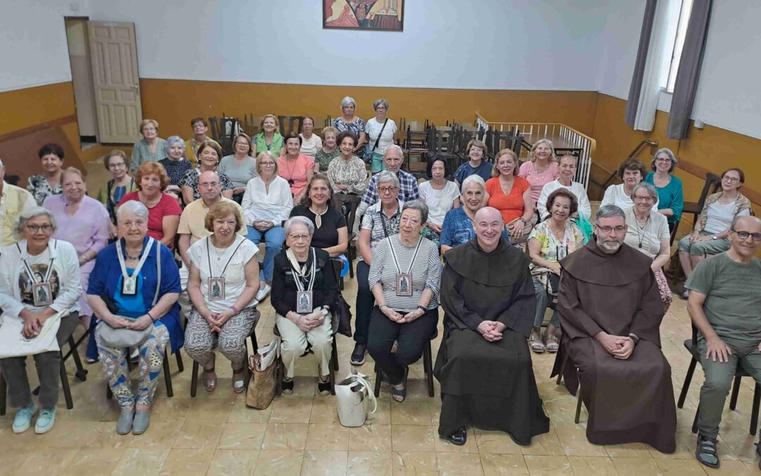 Encuentro con el P. Ramiro Casale, OCD, Delegado General del Carmelo Seglar y de las Cofradías del Carmen
