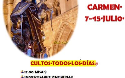 Lleó es prepara per a la novena i la Festa de la Mare de Déu del Carme 2025