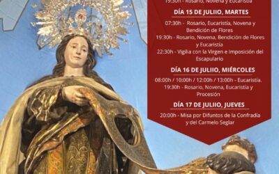Segovia celebra la Novena y Solemnidad de la Virgen del Carmen 2025