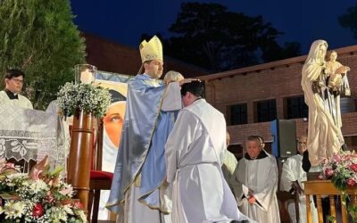 Ordenación sacerdotal de Fray Juan Ascurra, OCD, en Paraguay