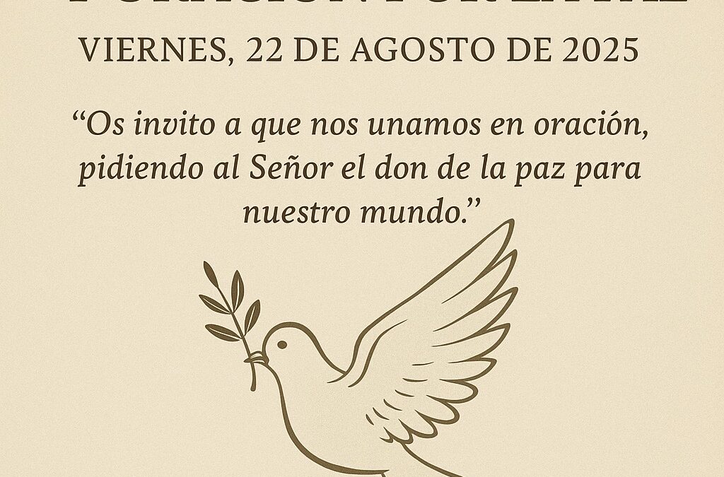 Jornada de ayuno y oración por la paz