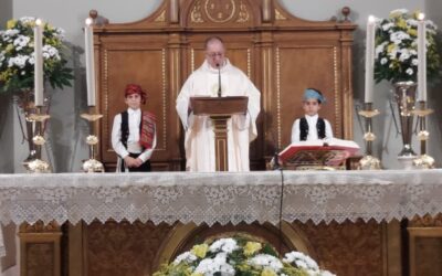 La Parroquia de San Juan de la Cruz de Zaragoza se une a la Ofrenda a la Virgen del Pilar