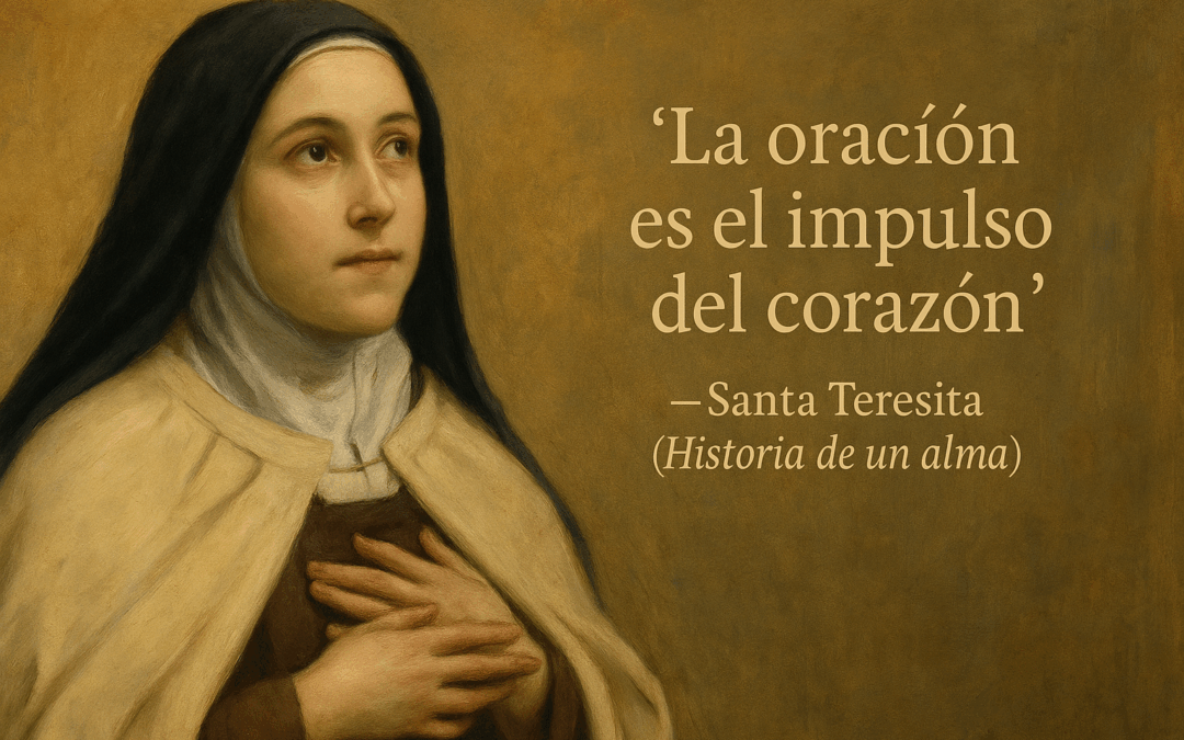 “La oración es el impulso del corazón”: Santa Teresita y la confianza que ora