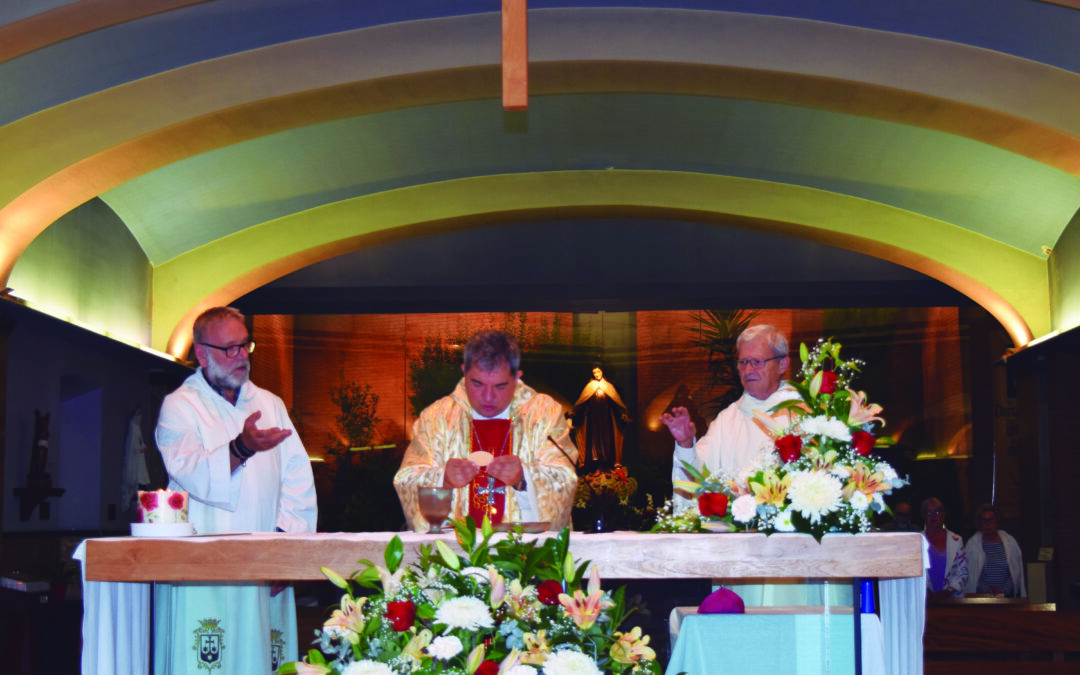 Monsenyor Daniel Palau va presidir l’Eucaristia en honor a santa Teresina en el Santuari de Lleida