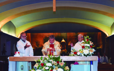 Monseñor Daniel Palau presidió la Eucaristía en honor a Santa Teresita en el Santuario de Lleida