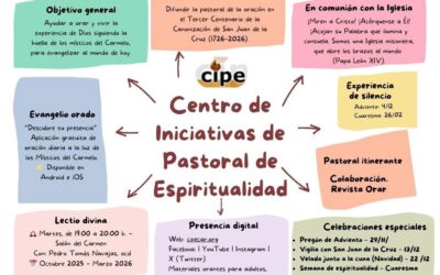 El CIPE presenta su Agenda Pastoral 2025–2026: un año para redescubrir la oración desde los místicos del Carmelo