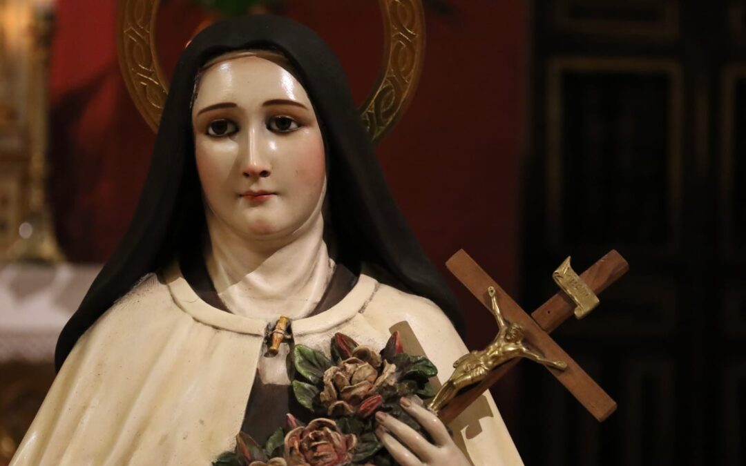 Medina del Campo recupera el tridu en honor a santa Teresina del Nen Jesús