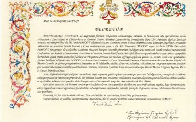 La Penitenciaría Apostólica concede la indulgencia plenaria para el Año Jubilar Sanjuanista