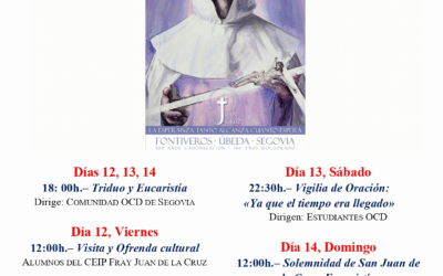 Segovia se prepara para abrir el Año Jubilar de San Juan de la Cruz