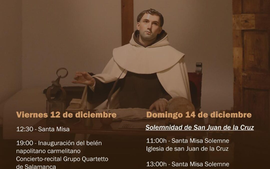 Alba de Tormes es prepara per viure el tridu i la solemnitat de sant Joan de la Creu