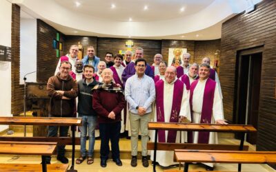 Encuentro intercomunitario en el Desierto de las Palmas con los religiosos de las comunidades del este
