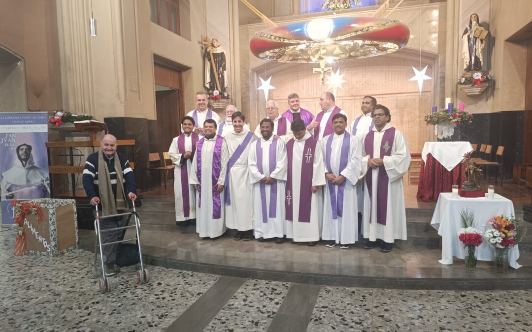 Trobada intercomunitària a Tarragona amb la presència del Superior Provincial