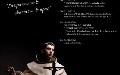 La parroquia de San Juan de la Cruz de Zaragoza celebra su Semana Cultural dedicada a San Juan de la Cruz