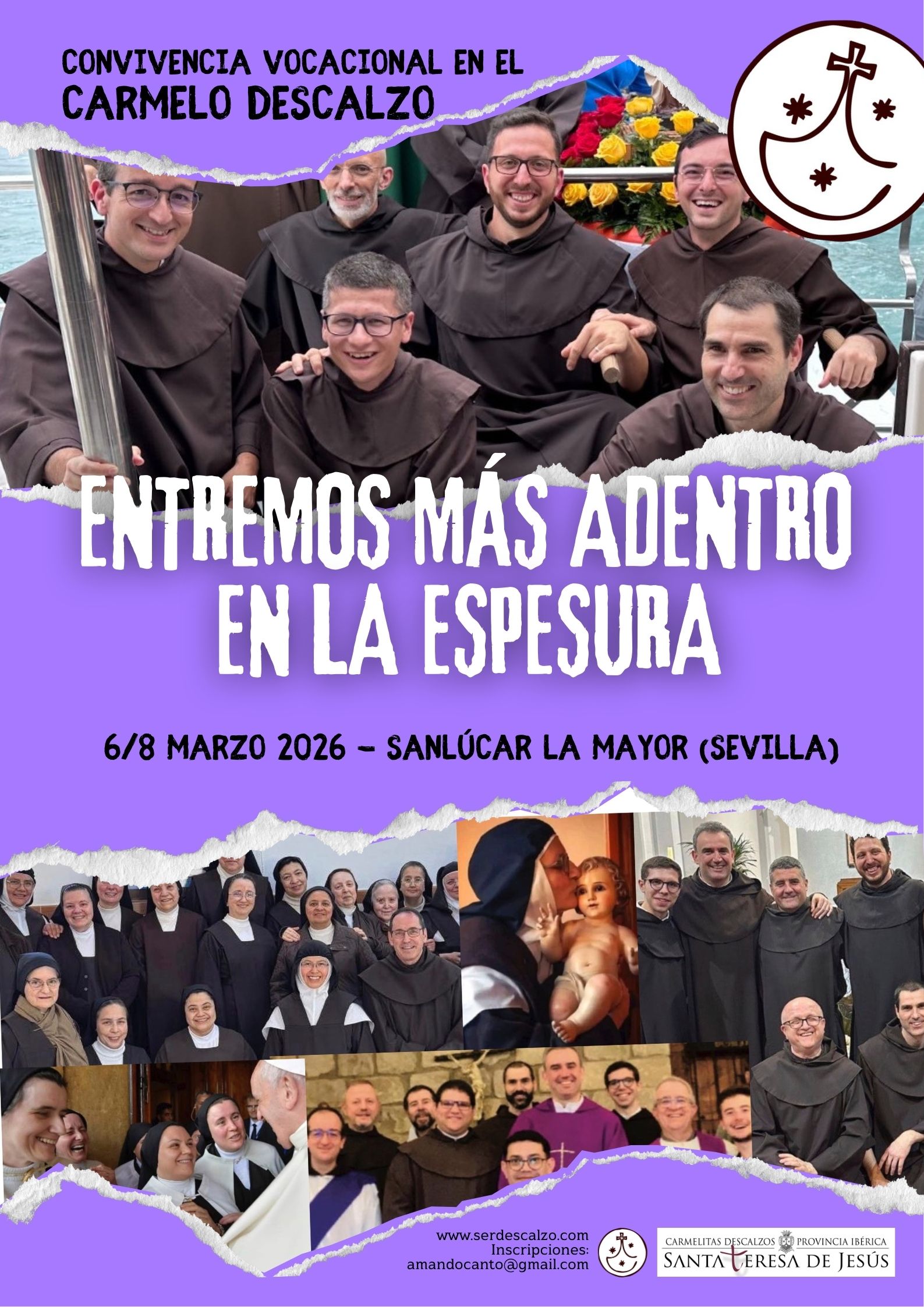 Cartel menú de comida española collage creativo negro – 1