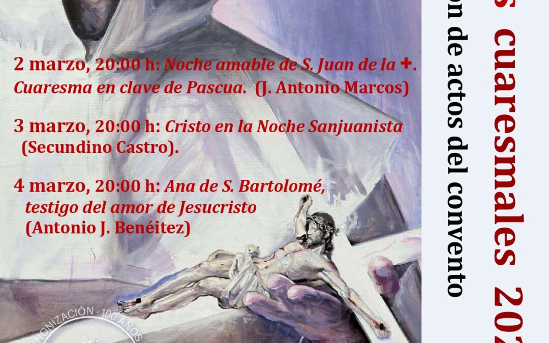 Charlas Cuaresmales 2026 en el Templo Nacional de Santa Teresa de Jesús (Madrid)