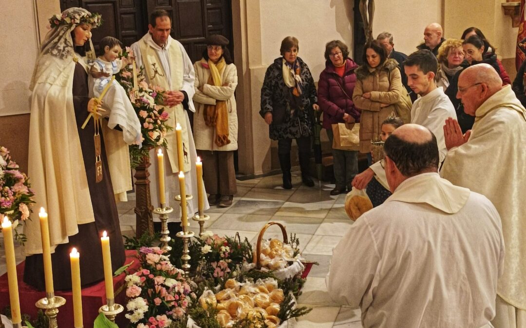 La comunidad carmelitana de Úbeda celebra con solemnidad la fiesta de la Candelaria