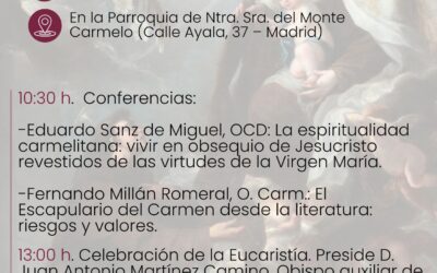 L’Orde del Carme i el Carmel descalç celebraran a Madrid els 775 anys del lliurament de l’escapulari