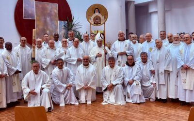 La Eucaristía presidida por el obispo de Ávila ilumina el camino del IV Capítulo Provincial