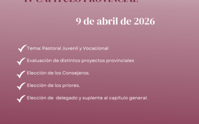 En la seva quarta jornada, el IV Capítol Provincial dedica una atenció especial a la pastoral juvenil i vocacional
