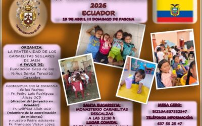 El Carmelo Seglar de Jaén celebra la XXII Comida Misionera en apoyo a un proyecto en Ecuador